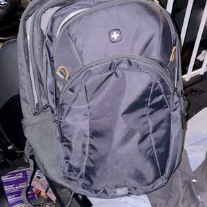 SWISSGEAR 8169 16” Laptop Backpack - Charcoal/Navy